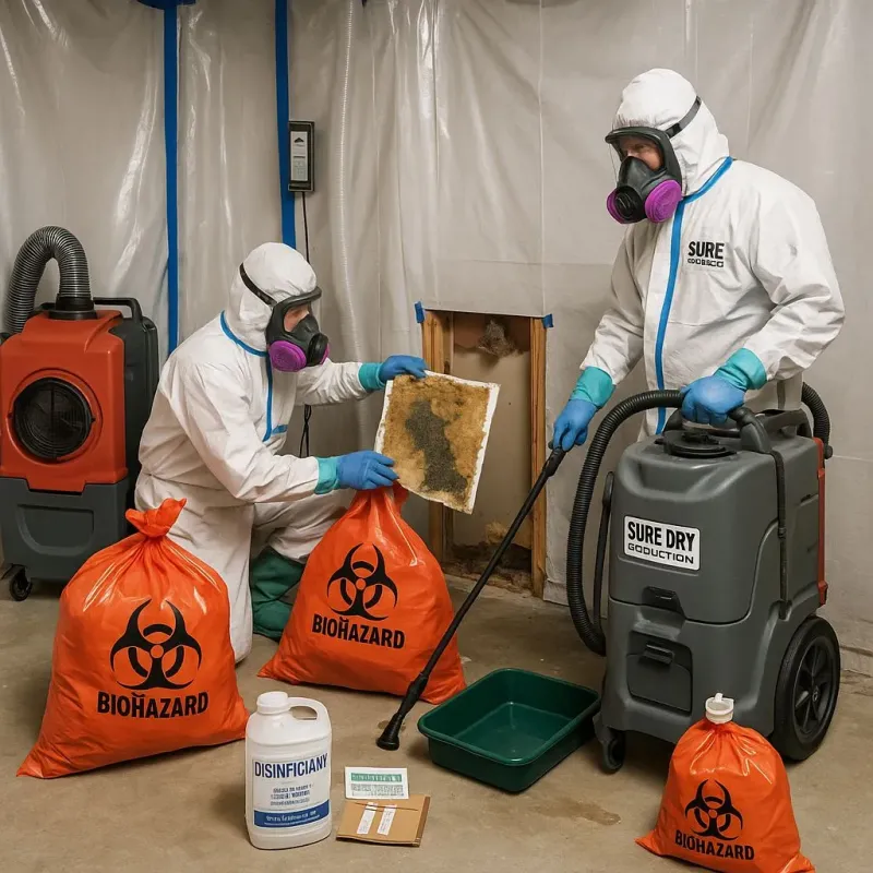 Contaminated Water Handling Protocols process in Hattiesburg, MS