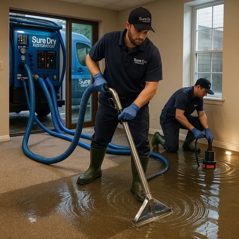 Water Extraction and Removal process in Hattiesburg, MS